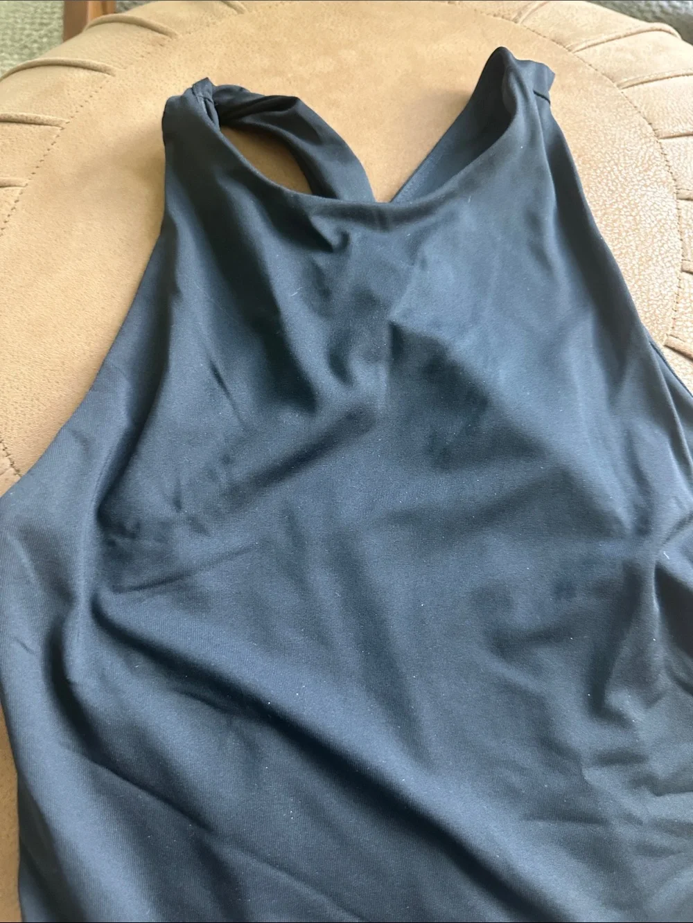 Black Racerback Bodysuit - Picture 5 of 7